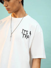 ITS A TRAP UNISEX OVERSIZED TSHIRT - THE VOGUE APPARELS